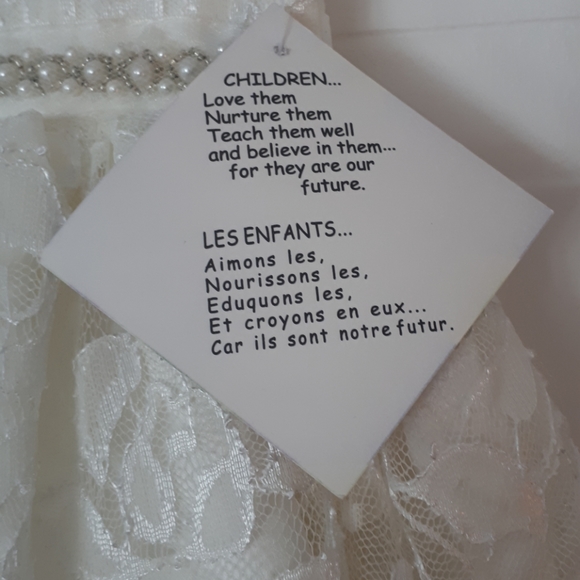 ⭐Blueberi Boulevard Baby Girls' Lace Dress 12M - Picture 4 of 8